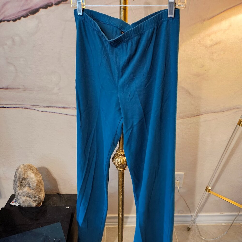 Vintage ShapeFX Teal Leggings
